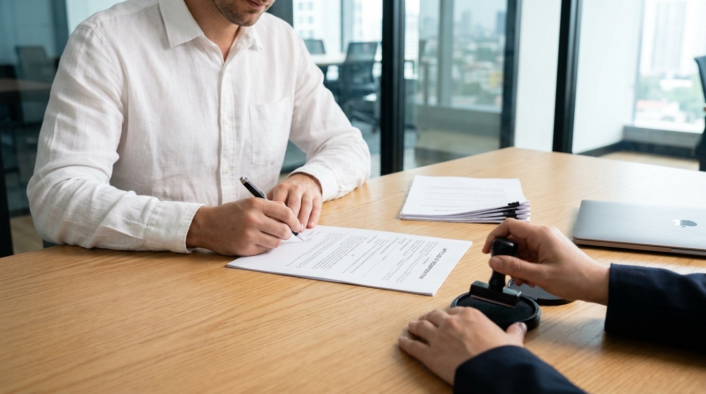 Заверение подписи на уставных документах компании
